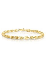 very nice gold ripe chain baby anklet